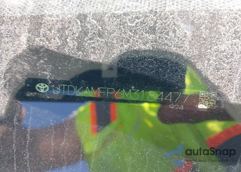 2021 Toyota Prius Prime Xle из США, поврежденный, VIN JTDKAMFP6M3184477